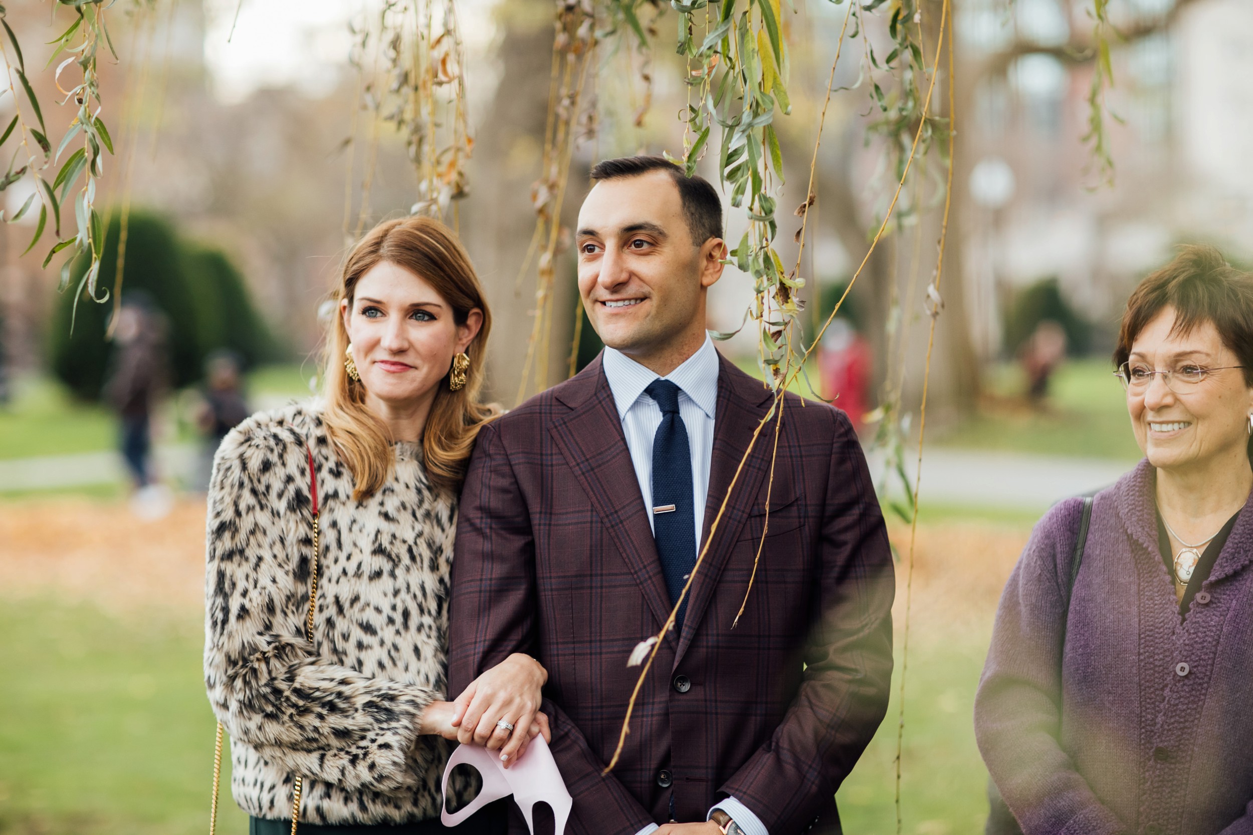 Boston Public Garden wedding